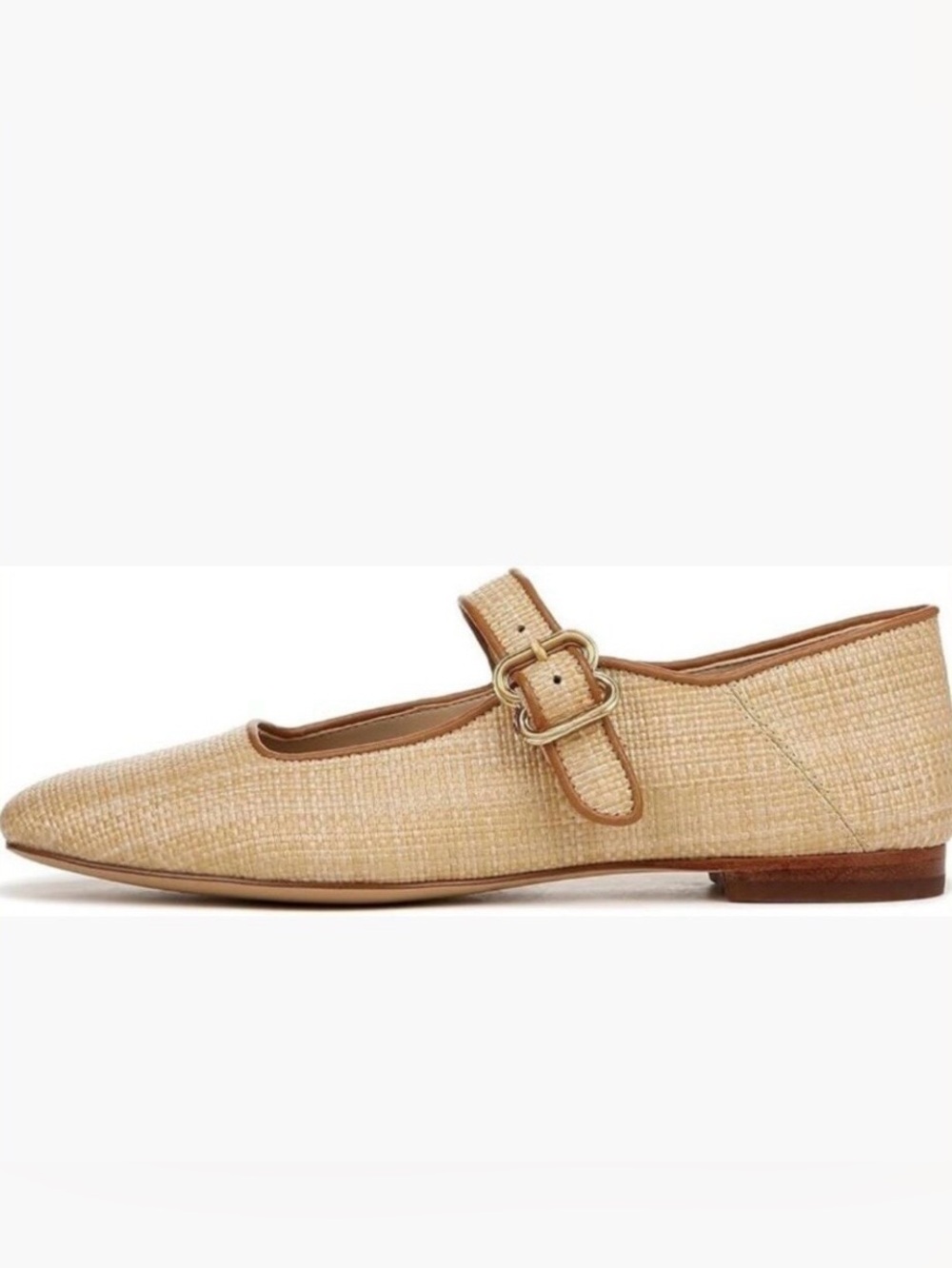 Sam Edelman Michaela Raffia Mary Jane Flats ~ Size 8 - Picture 2 of 7
